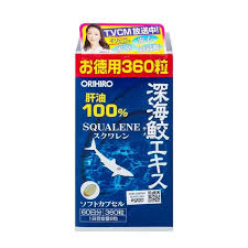 Viên Uống Sụn Vi Cá Mập Orihiro Squalene Nhật Bản, Dầu Gan Cá Mập Orihiro Nhật Bản