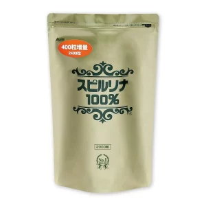 Tảo Xoắn Spirulina Japan Algae Túi 2400 Viên