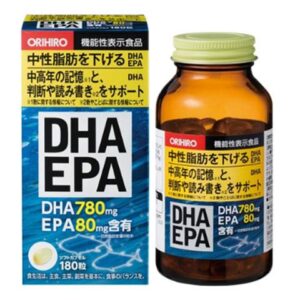 Viên uống bổ não DHA, EPA Orihiro 180 Viên