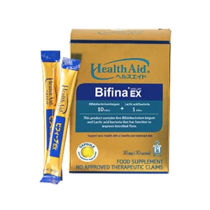 Men vi sinh Bifina EX Health Aid: Bổ sung men vi sinh cho dạ dày