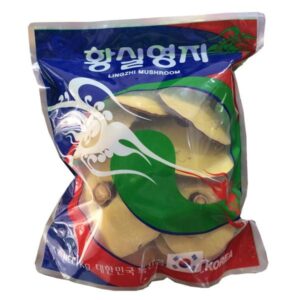 Nấm linh chi vàng Lingzhi Mushroom Hàn Quốc túi xanh 1kg